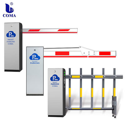 Infrared Photocell Interface Boom Barrier Gate System Arm Barrier Gate For Car Parking Management System